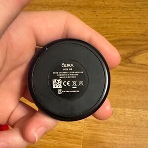 Oura Gen 3 Size 8 Black Charging Base